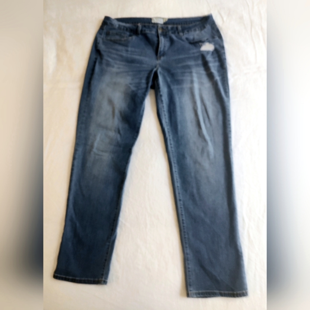 WEATHERPROOF Sz 14 Jeans Straight Leg Vintage Style